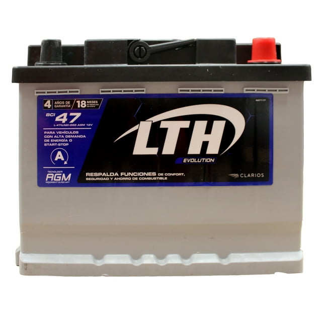 Lth Agm L-47-660 12V 660 A Bci Para Uso Automotriz