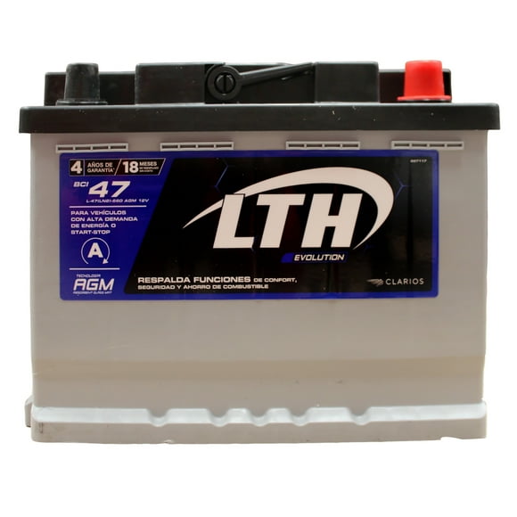 LTH AGM L-47-660 12V 660 A BCI para uso automotriz