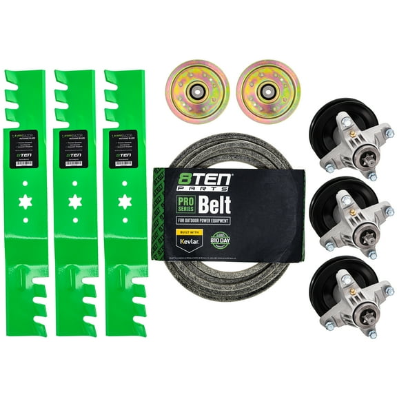 8TEN Blade Spindle Belt Idler Kit for MTD Cub Cadet 54 inch SLT1554 MK1005599