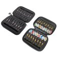 thumbnail image 3 of 16pcs Fishing Lures Sequins Spoon Baits Set With Zipper Tackle Bag Treble Hooks, 3 of 5