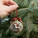 thumbnail image 5 of Bola navideña 2D plana de acrílico colgante para árbol de Navidad, decoración navideña, diseño de decoraciones, accesorios de escena, 5 of 6