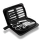 thumbnail image 2 of Clippers de uñas Conjunto Acero inoxidable Manicure Tijeras Kit Travel Reutilizable Toenail Salon Pedicure Dormitorio Paquete de recorte de 9 Inevent CE001730-00, 2 of 7