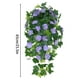 thumbnail image 3 of pstuiky Flores colgantes artificiales para decoración matutina. Orquídea artificial colgante para el hogar y el jardín., 3 of 5