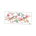 thumbnail image 3 of Pegatinas para ventana con diseño de pájaros y flores, calcomanías para vidrio, decoración de pared colorida, pegatinas decorativas para ventana, 3 of 9