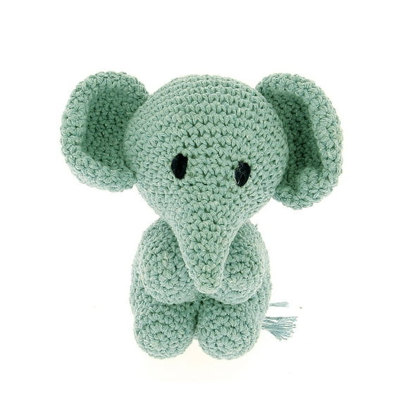 Hoooked Eco Barbante Elephant Mo Crochet Kit with Yarn and Crochet Hook