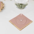 thumbnail image 3 of Balsa Circle 50 Dusty Rose Disposable 2 Ply Soft Dinner Cocktail Paper Napkins Gold Foil Edge Party Events Tableware Decorations, 3 of 8