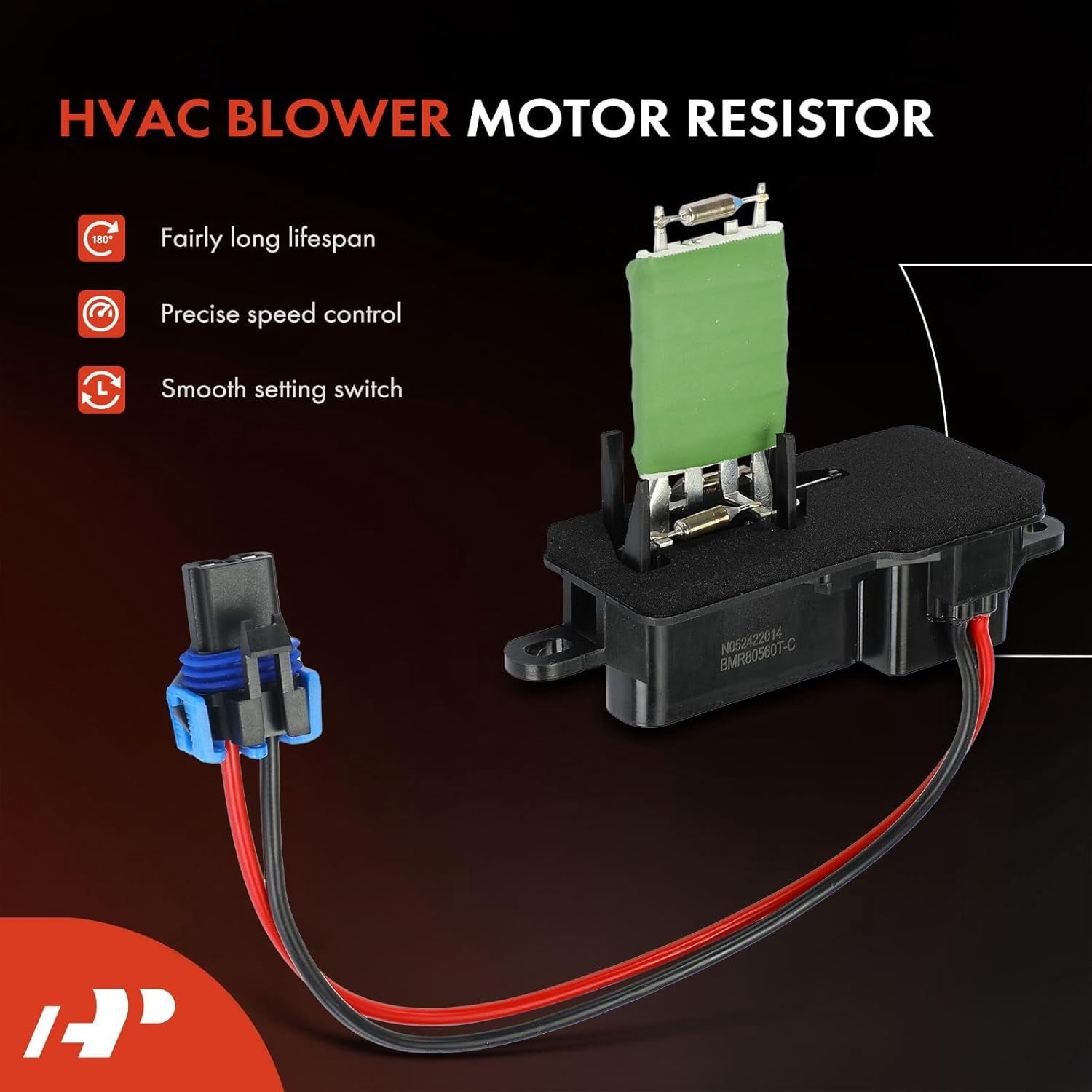 A-Premium HVAC Blower Motor Resistor with Wire Harness Kit Compatible with Chevrolet GMC & Isuzu Models - C4500/C5500 /C6500/C7500 Kodiak C8500 Express 1500/2500/3500/4500 HTR HVR HXR