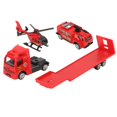 thumbnail image 4 of Engineering Vehicle Playset, Alloy ABS Mini Size Vivid Design Trailer Truck Set 1: 64  For Party Game For Kids Type A,Type B,Type C,Type D, 4 of 8