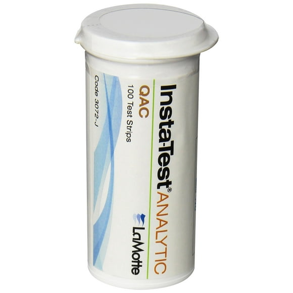 Tira de prueba LaMotte 3072-J QAC para alimentos y bebidas 100/vial