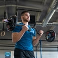 thumbnail image 7 of Synergee Commercial Super Easy Curl Olympic Bar Chrome Sleeves and Black Phosphate Shaft Excellent for Bicep Curls and Triceps Extensions, 7 of 7
