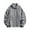 Grey, variant on Pisexur Mens Winter Jacket Men's Solid Color Casual Loose Fitting Long Sleeved Hooded Jacket Long Sleeve Hoodless Casual Outwear Jackets Mens Winter Coat Windbreaker Jacket Warming Jacket