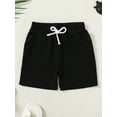 thumbnail image 2 of CARETOO Toddler Boy Shorts Set Summer Outfit Cotton Fabric Graphic Tee Matching Shorts 2Pcs Casual Sporty Clothes, 2 of 13