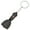 Black, variant on Sturdy Scubas Flippers Keychain Practical Scubas Diver Essential Silicone Dive Fin Keychain for Underwater Enthusiasts