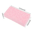 thumbnail image 4 of Unique Bargains 1 Pc Elephant Pattern Bath Sponge Body Scrubber Pink, 4 of 6