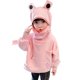 thumbnail image 1 of Gibobby Sudaderas largas con capucha Niños bolsillo 3D niño pequeño bebé con grandes niños cremallera dibujos animados niñas pulóver con capucha niñas To(Rosa, 6-7 Años), 1 of 5