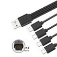 thumbnail image 3 of Multiple Ports USB to USB C Fast Charger Cord with Type C Connector For Phone, 3 of 11