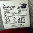 thumbnail image 5 of New Balance X-90 Men's Gray Orange Colorblock Lace Up Sneakers Shoes Size 9, 5 of 5