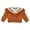 Brown, variant on Odeerbi Infant Girls Cardigan Sweater New Fall Infant Baby Clothing Children Cotton Embroidered Knitted Lace Long Sleeve Sweater Cardigan Brown