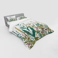 thumbnail image 3 of Ambesonne Flower Bedding Set 3 Pcs, Spring Garden Hydrangeas, Twin XL, Multicolor, 3 of 3