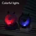 thumbnail image 4 of Kids Watch Fan 3 Speed Usb Rechargeable Compatible With Indoor/outdoor,blue, 4 of 5