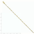 thumbnail image 2 of 14k Yellow and White Gold Two-tone 2.25mm Fancy Link Chain Length 7 Inch, 2 of 6