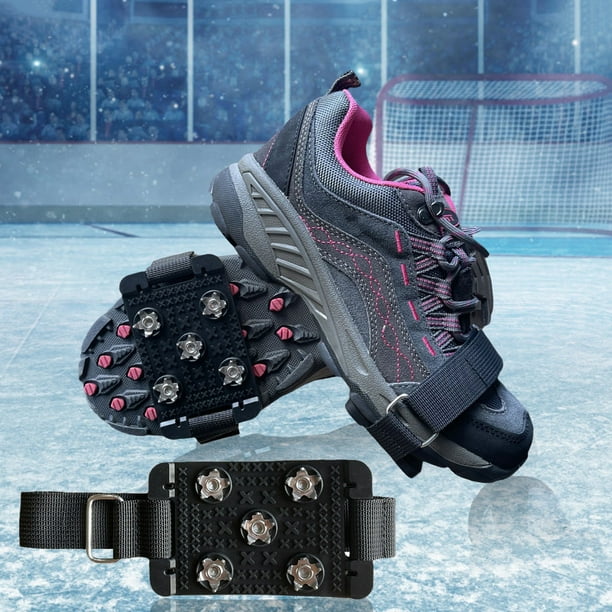 Anti slip shoe outlet covers for ice