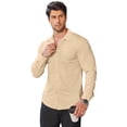 thumbnail image 2 of COOFANDY Dress Shirts for Men Muscle Fit Shirts for Men Wrinkle Free Dress Shirts, 2 of 6