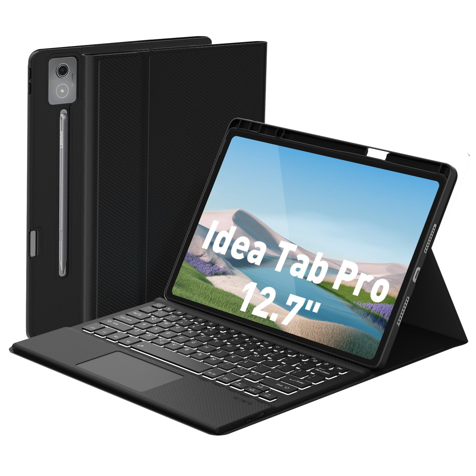 Keyboard Case Touch for Lenovo Idea Tab Pro 12.7