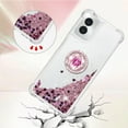 thumbnail image 4 of Case for Motorola G Power 5G 2024, Moto G Power 5G 2024 Case Glitter Clear TPU Cute Love Quicksand Sparkle Phone Case with Stand Liquid Shockproof Cover for Moto G Power 5G 2024 Rose Gold YBZ, 4 of 14