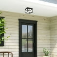 thumbnail image 3 of Livex Lighting - Nyack - 2 Light Outdoor Flush Mount in Mid Century Modern Style, 3 of 9