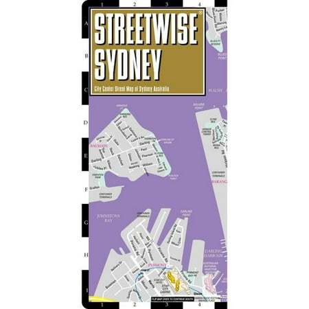 Streetwise Sydney: City Center Street Map of Sydney, Australia