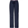 thumbnail image 3 of MedPro Women's Solid Stretchy Medical Scrub Set Top And Cargo Pants Navy XS, 3 of 7