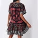 thumbnail image 3 of WILLBEST Vestidos Verano para Mujer Vestidos Bohemios para Mujer Vestido Fluido Mini Vestido con Volantes Cuello En V Profundo Casual Floral Extra Grande, 3 of 3