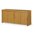 thumbnail image 1 of Maven Lane Iris Buffet Contemporain en Bois Finition Naturelle Raffinée, 1 of 6