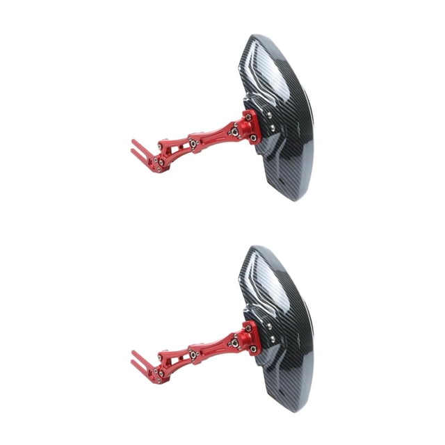 maskred Rear Mudguard Fender for N1s M3 Electric Bike Effective Protection Red 2Set
