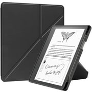 Allytech Case Cover for 10.2-inch Kindle Scribe (2022 Released), Foldable Stand Smart PU Leather Cover with Pen Holder and Auto Wake/Sleep for 10.2 Amazon Kindle Scribe E-Reader -Black