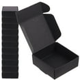 thumbnail image 2 of 2 Pieces Boxes Mailing Carton Paper Packing Box 7.50X7.00X3.00CM Black, 2 of 8