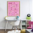 thumbnail image 3 of Stupell Industries Contemporary Pink Toned Candies Gold Floating Frame Canvas Art, 25 x 31, by LISH Creative, 3 of 8