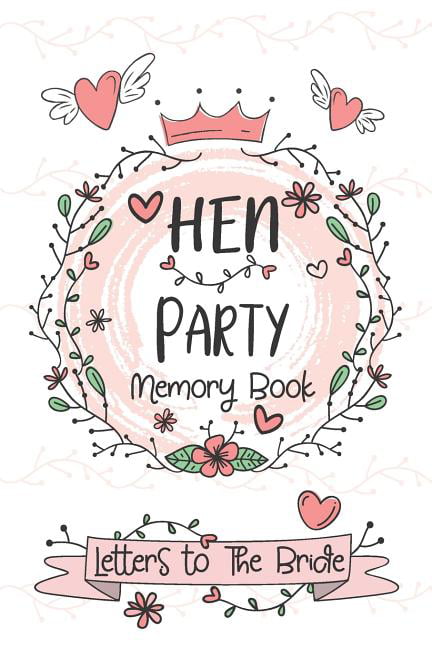 Personalised Hen Night Guest Book Scrapbook Memory Book Gift QUICK POSTAGE 