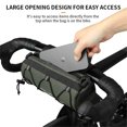 thumbnail image 3 of Bike Front Bag Large Capacity Storage Outside Waterproof Multifunction Riding Bag Mountain Bike Front Bag, 3 of 8