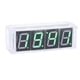 thumbnail image 4 of Kit De Reloj Led Digital Diy De 4 Dígitos Pantalla Automática Tiempo / Temperatura Kit De Bricolaje Electrónico Reloj - Verde Vogacara EL006304-00, 4 of 6