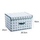 thumbnail image 2 of Caja de almacenamiento plegable con tapa, caja de almacenamiento de juguetes, armario doméstico, caja de clasificación de ropa, 2 of 5