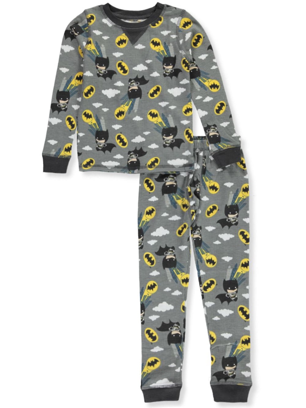 Cuddl Duds Boys' Justice League 2Piece Thermal Long Underwear Set