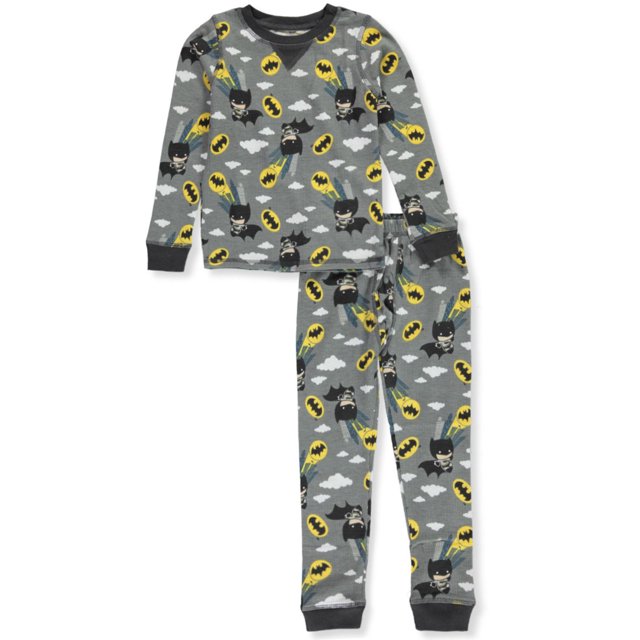 Cuddl Duds Boys' Justice League 2Piece Thermal Long Underwear Set