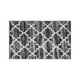 thumbnail image 4 of Better Trends 21" x 34" Rectangle Bathroom Rug, 100% Cotton, Soft, Water Absorbent, Non-Slip Bath Mat, Machine Washable, Rugs for Bathroom, Shower, Tub – Savio Collection - Gray, 4 of 5