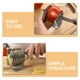 thumbnail image 3 of BRIGHTFUFU Rebanador de tomate y cebolla de mano, cortador de frutas, rebanador de patatas, utensilio de cocina, rebanador de limón, 3 of 8