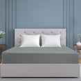 thumbnail image 1 of PiccoCasa Soft 190GSM Twin Fitted Sheets 16 Inch Deep Pocket Light Gray, 1 of 7