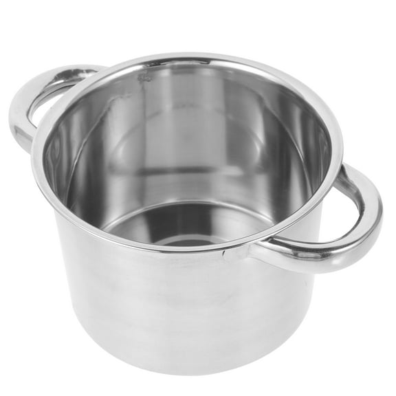 unbranded Double Boiler Melting Wax Outer Pot Oil Heating Pot 19.00X14.00X9.30CM Silver