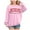 Pink, variant on Ulanda Cute Jesus Sweatshirt for Teen Girls Preppy Graphic Sweat Shirts Long Sleeve Pullover Tops Size 10-12 (Pink, 2Y)