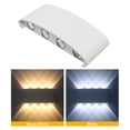 thumbnail image 4 of AC85-265V Lampe Murale Moderne LED Encastrée Éclairage Intérieur Adapté pour Chambre, Balcon, Allée, Couloir, Escalier, 4 of 8